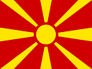North Macedonia flag