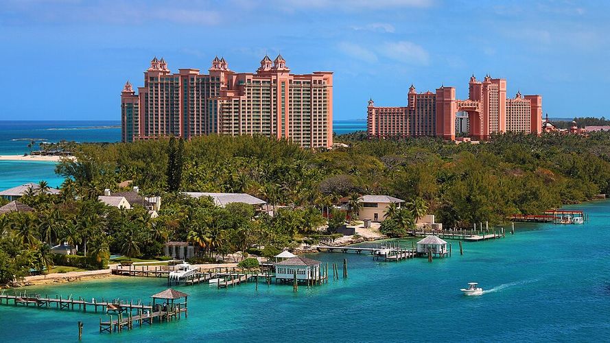 Scenic view of Bahamas