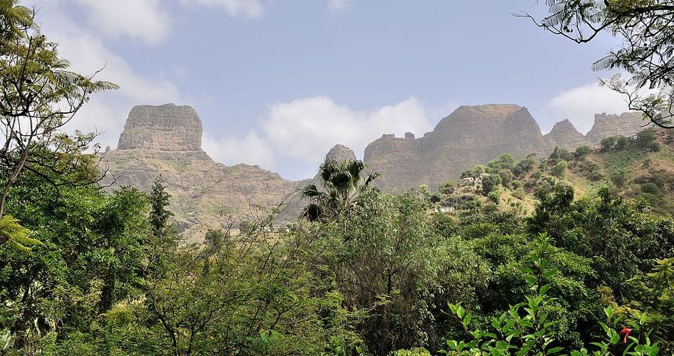 Scenic view of Cape Verde