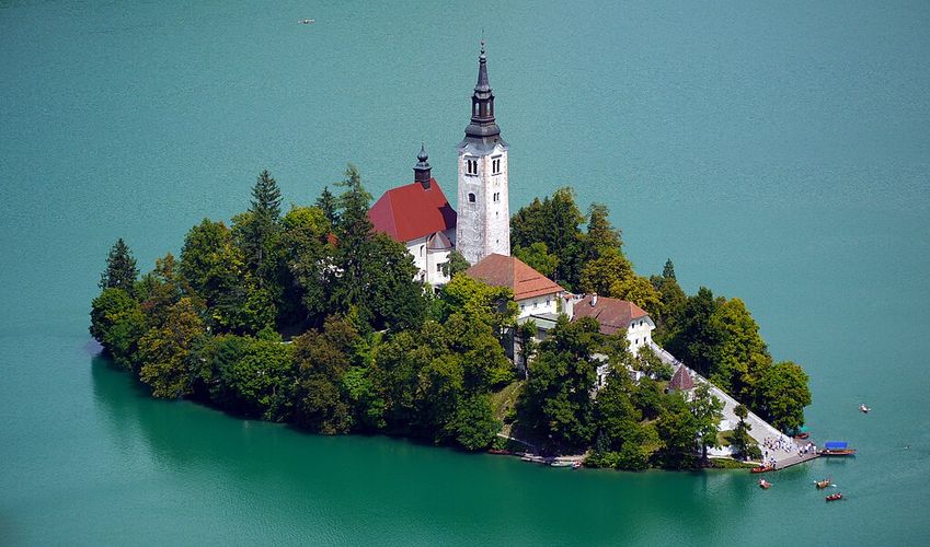 Scenic view of Slovenia