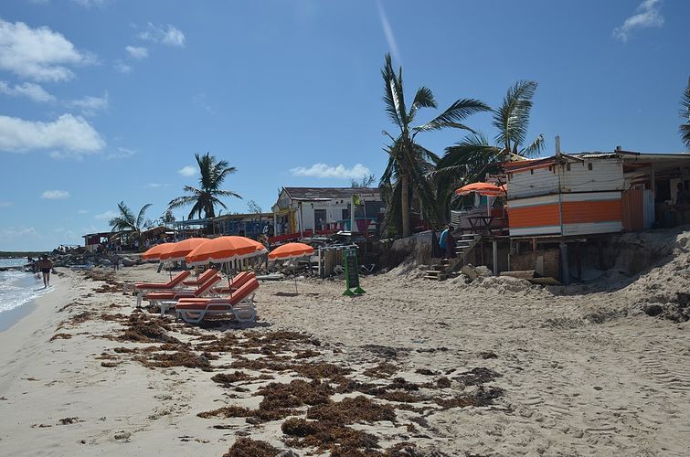 Scenic view of Saint Martin (French Part)