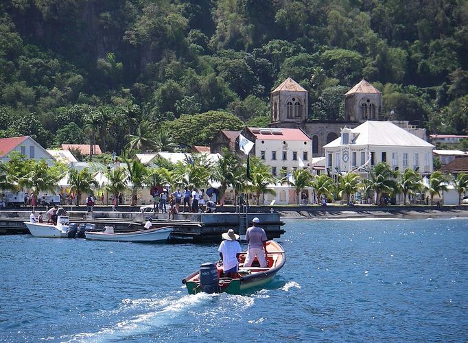 Scenic view of Martinique