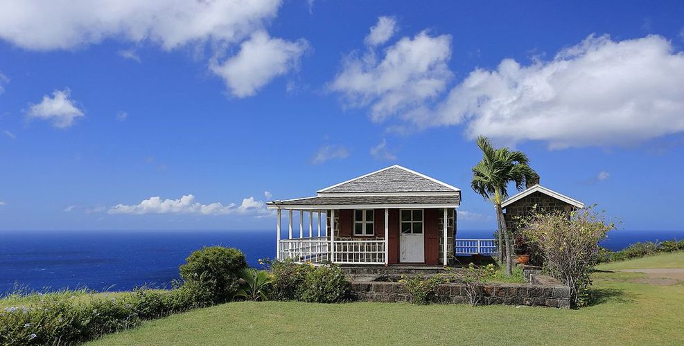 Scenic view of Saint Kitts and Nevis