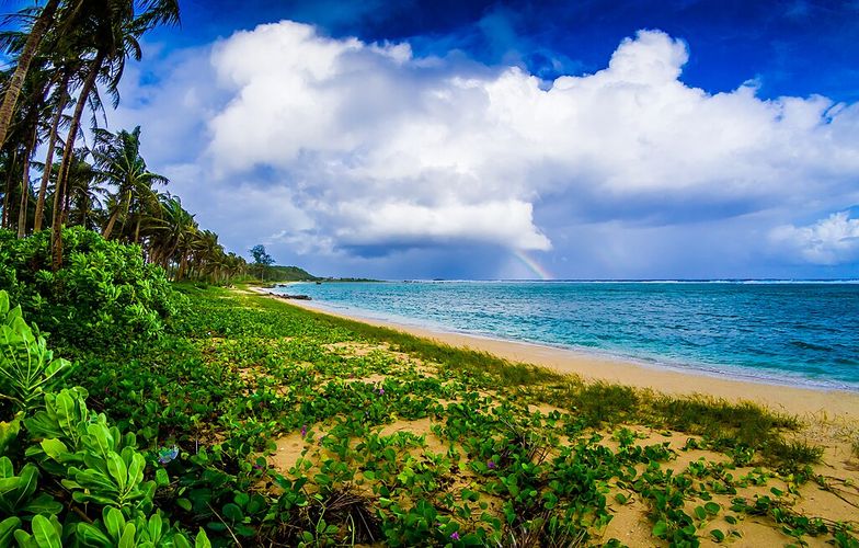 Scenic view of Guam